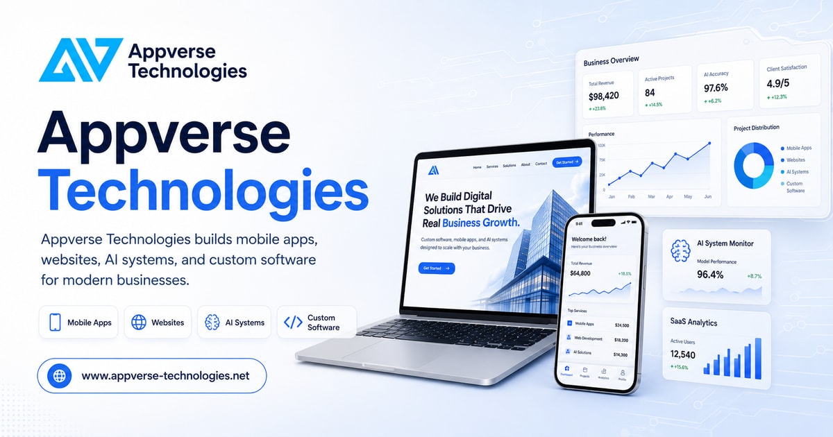 Internships at Appverse Technologies · Appverse Technologies